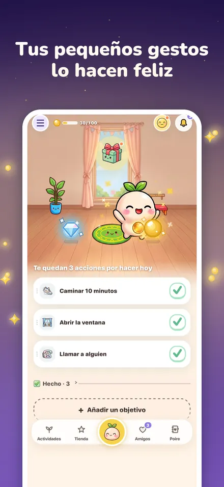 Tus pequeños gestos lo hacen feliz