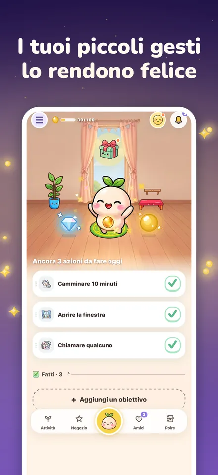 I tuoi piccoli gesti lo rendono felice
