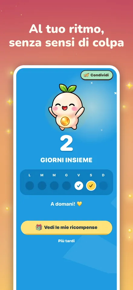 Al tuo ritmo, senza sensi di colpa