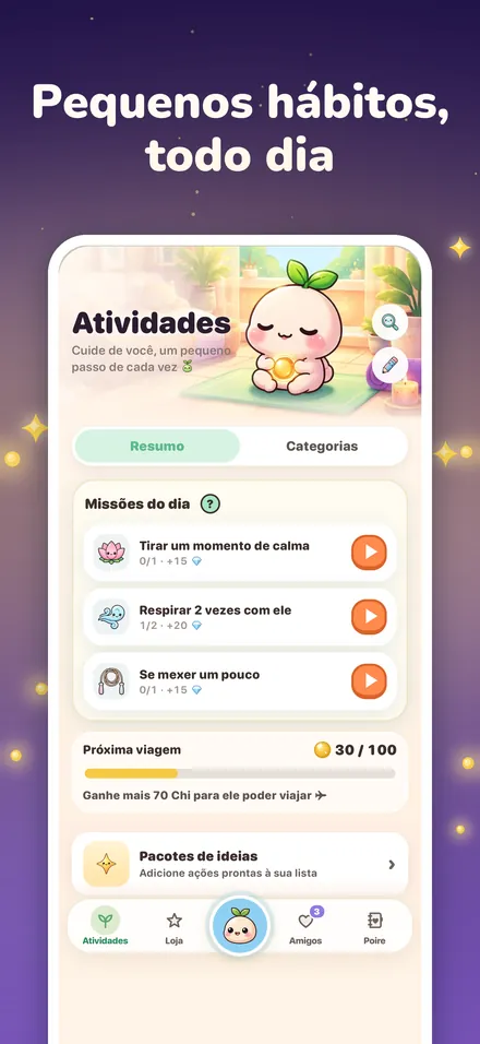 Pequenos hábitos, todo dia