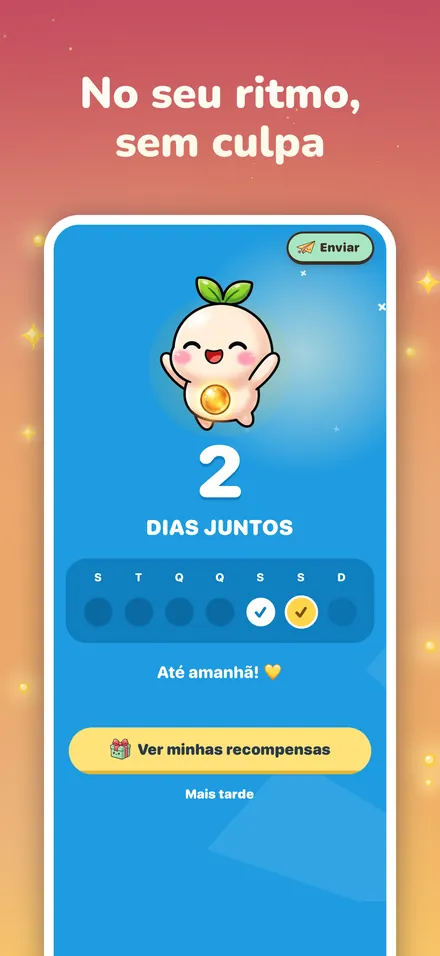 No seu ritmo, sem culpa