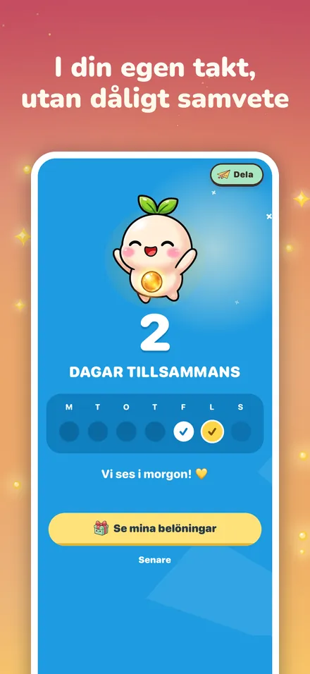 I din egen takt, utan dåligt samvete